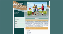 Desktop Screenshot of dynamicorthotics.com